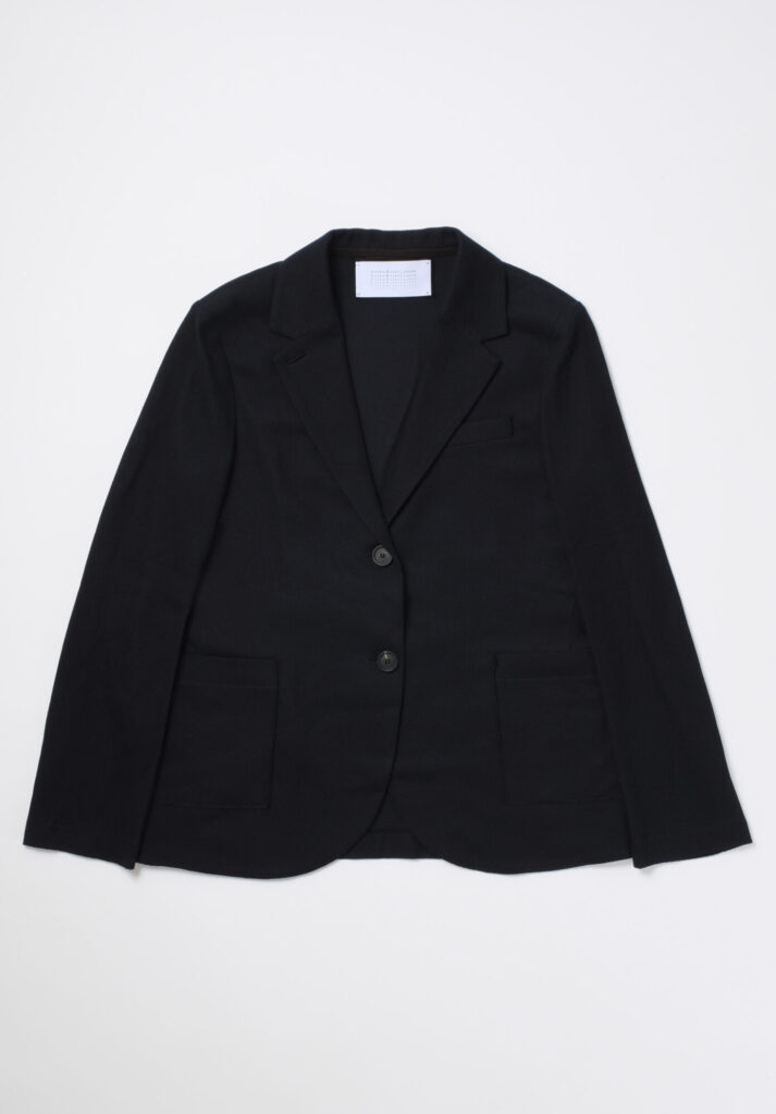 Harris Wharf Stand Up Collar Blazer Honeycomb