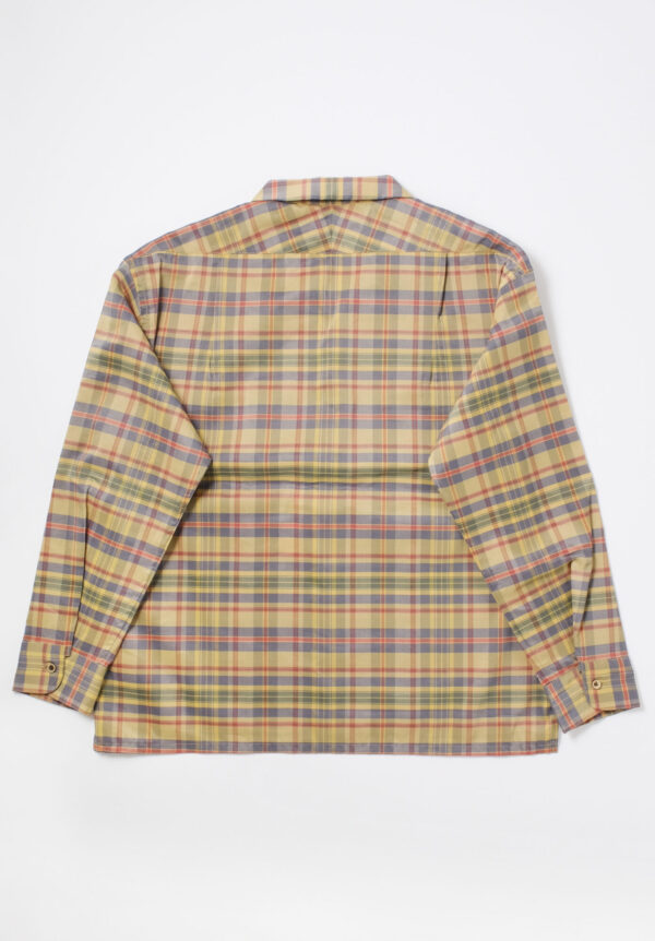 Nigel Cabourn Open Collar Shirt - Remiepoly Check