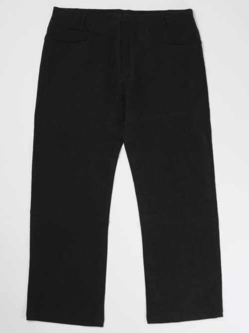 Label Under Construction Yoke Pockets Wide Jean