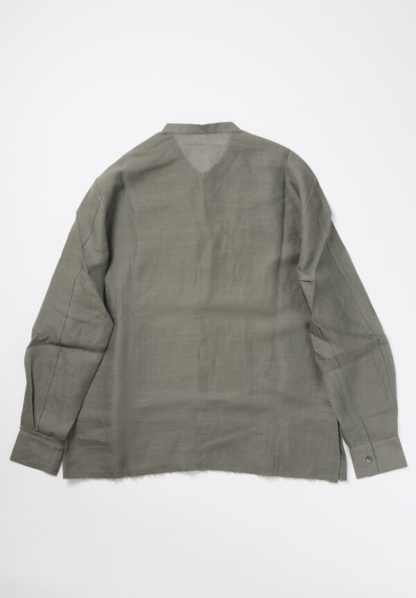 Label Under Construction Over Shirt