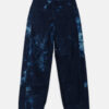 Tibi Tie Dye Denim Tuck Jean