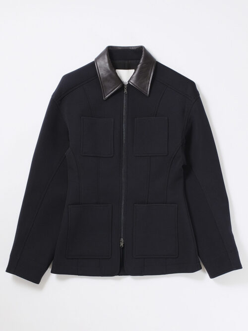 Tibi Bonded Twill Sculpted Workmens Jacket