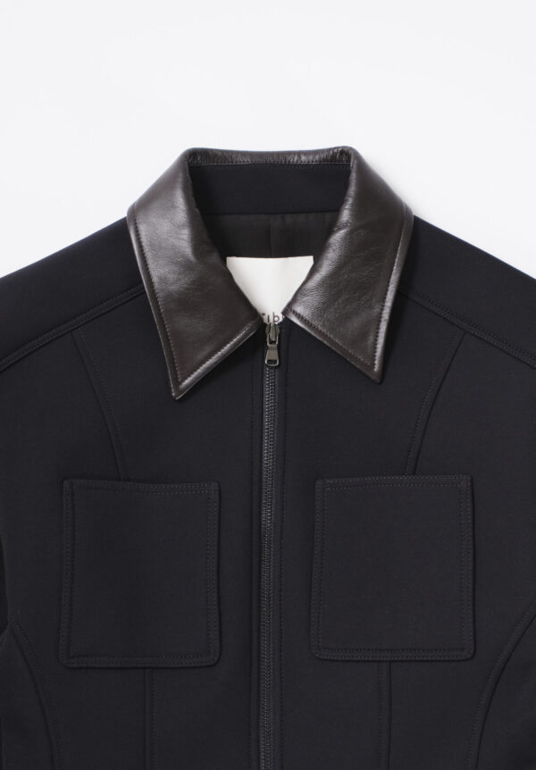 Tibi Bonded Twill Sculpted Workmens Jacket